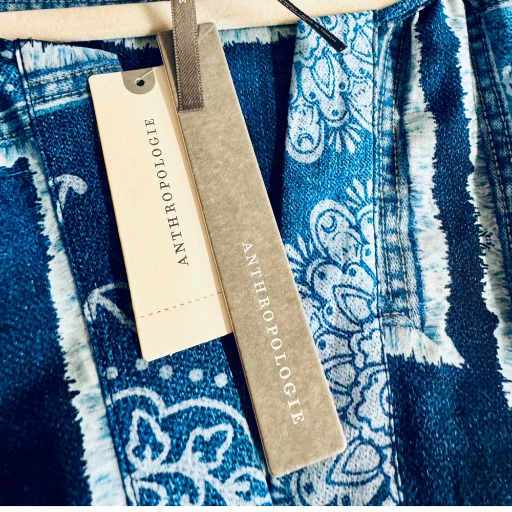 XL NWT Anthropologie The Somerset Boho Bandana Patchwork Print Maxi Dress. - Picture 7 of 10